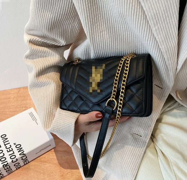 

Romantic Small Square Bag Fashion Rhombus Chain Women's Bag 2021 New Trendy Crossbody Bag