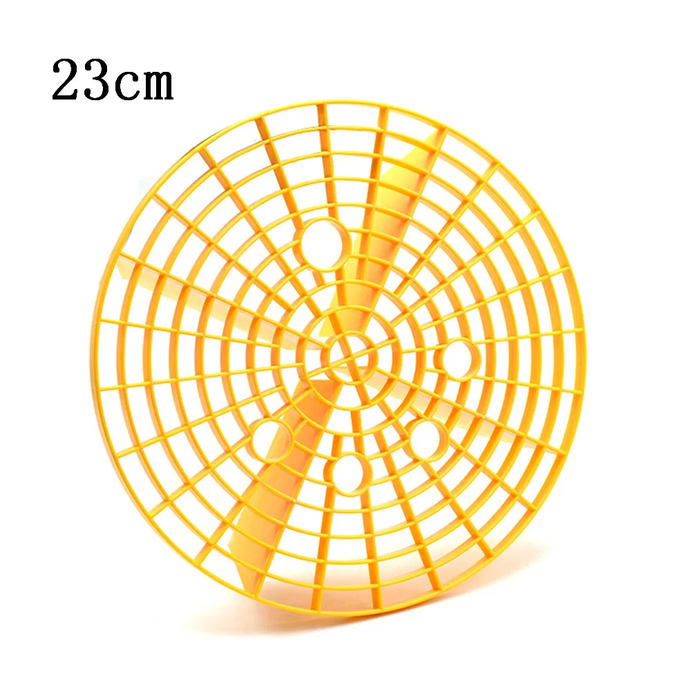 23cm yellow Автомойка защита от гравия Авто Чистящая вставка инструмента мочалка ведро воды царапины фильтр грязи фильтр воды фильтрующий блок автомобильные аксессуары - Цвет: 23cm yellow