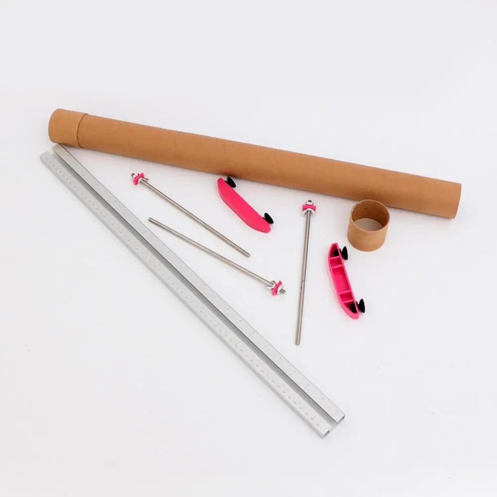 Juego de regla de globo, herramienta de medida de tama&ntilde;o de globo, calibrador de globo plegable para conjunto, guirnalda de globos, decoraci&oacute;n de fiesta de cumplea&ntilde;os y boda-2