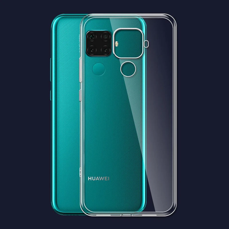 Для huawei mate 30 Lite чехол Slim Fit прозрачный термопластичный полиуретан силиконовый