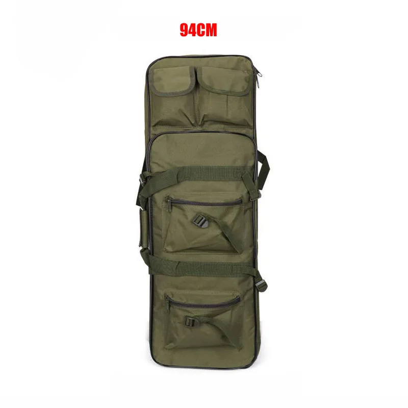 Green 94CM Охота чехол для винтовки ружья 81/94/118 см пистолет сумка Тактическая Военная Сумка страйкбол кобура армии пистолет спортивный рюкзак для защиты от повреждений - Цвет: Green 94CM