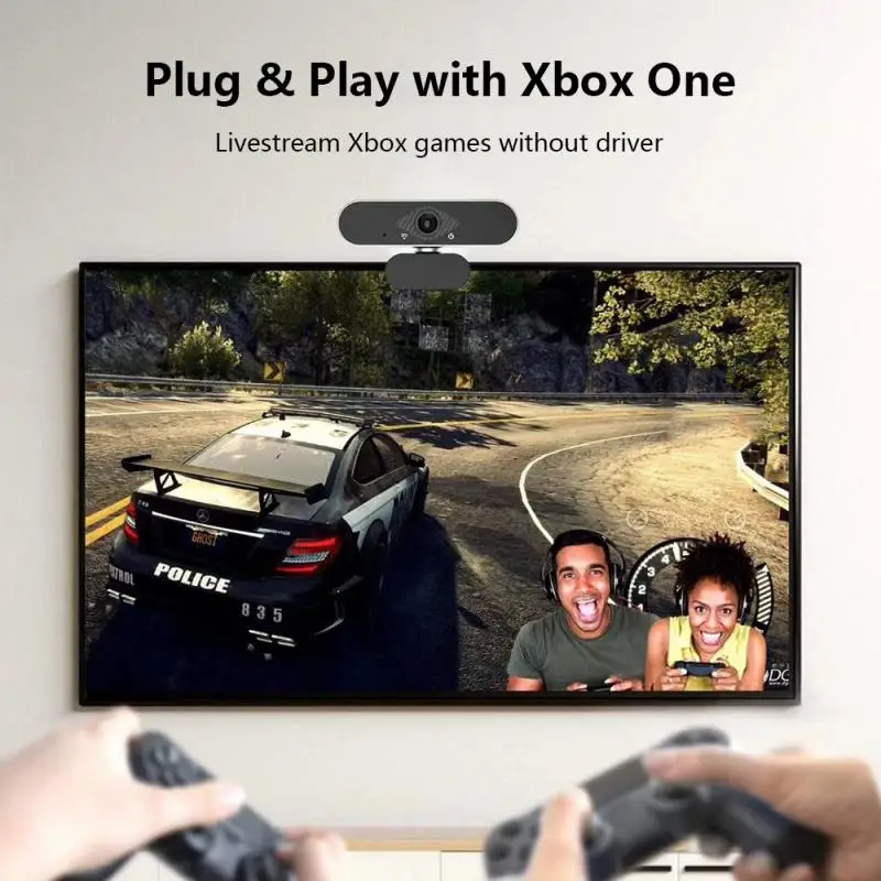 Веб-камера 1080P HD веб-камера с микрофоном 1920x1080p USB Plug &amp Play Широкоформатная для