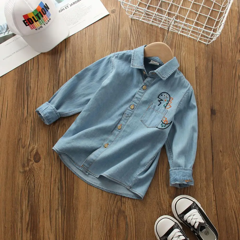 Детская одежда для маленьких мальчиков с отложным воротник со стойкой цвет одно