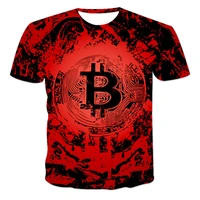 personality bitcoin oversized t shirt men women summer loose short sleeve casual fashion o neck breathable all match t shirt