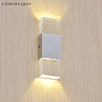 led fashionable led wall light bedroom bedside stairs corridor simple interior scone wall lamp bathroom wall lamp