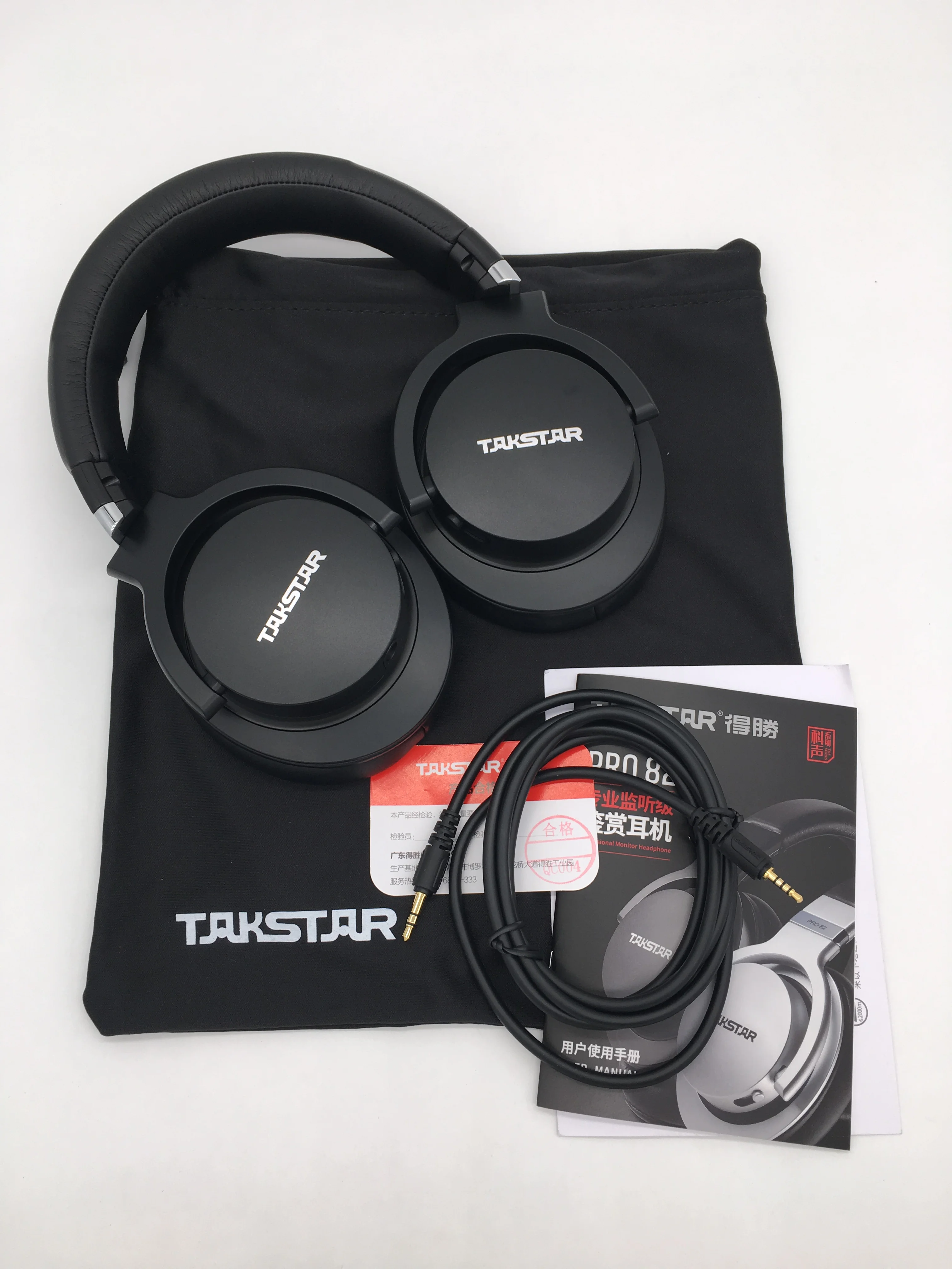 Профессиональные наушники Takstar PRO82 / PRO 82 с монитором стерео Hi Fi гарнитура для