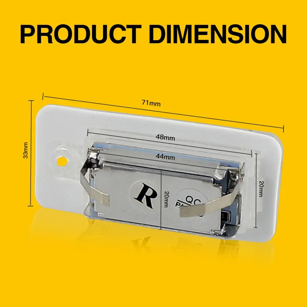 Светодиодный CANBUS без ошибок номерной знак светильник база лампы для Audi A6 C6 (4F) S6 A8