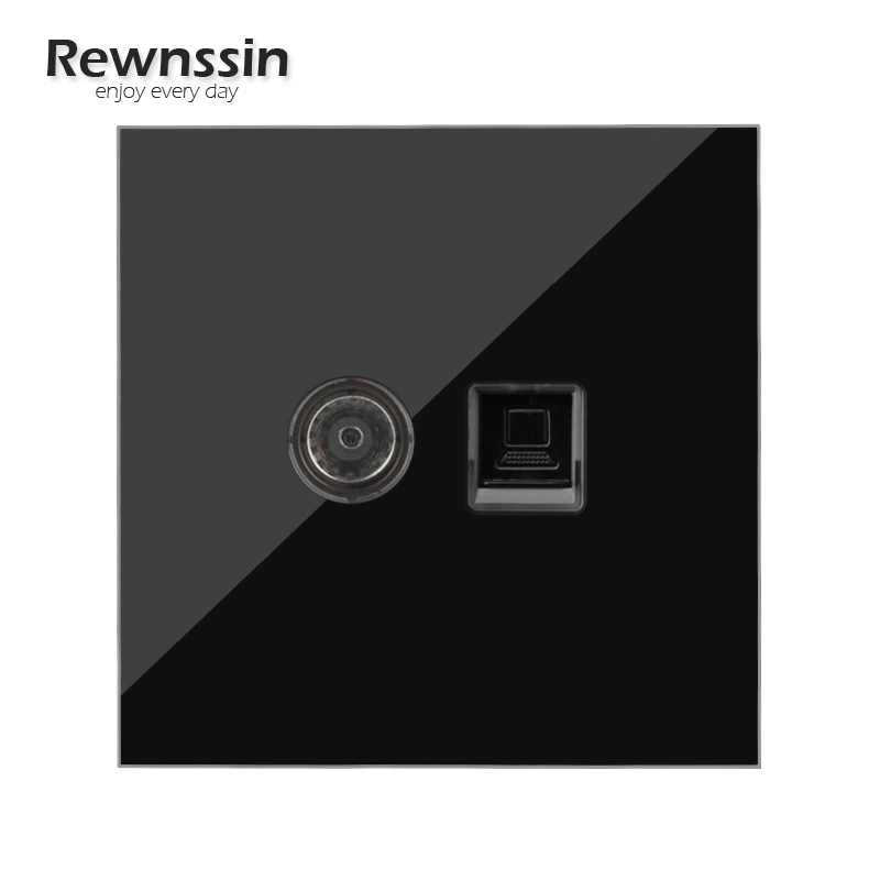 Internet Socket,TV Satellite Internet Signal PC Data Female 