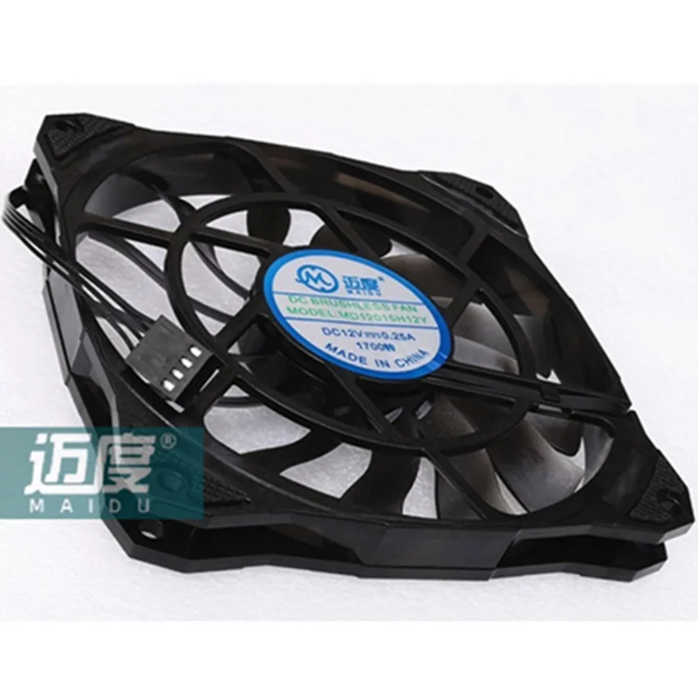 

Compatible wit 15MM Ultra-thin Mute 12015H12Y Colling Fan Hydraulic/oil bearing PC/PP 2P 3P 4P Radiator fixed speed chassis fan.