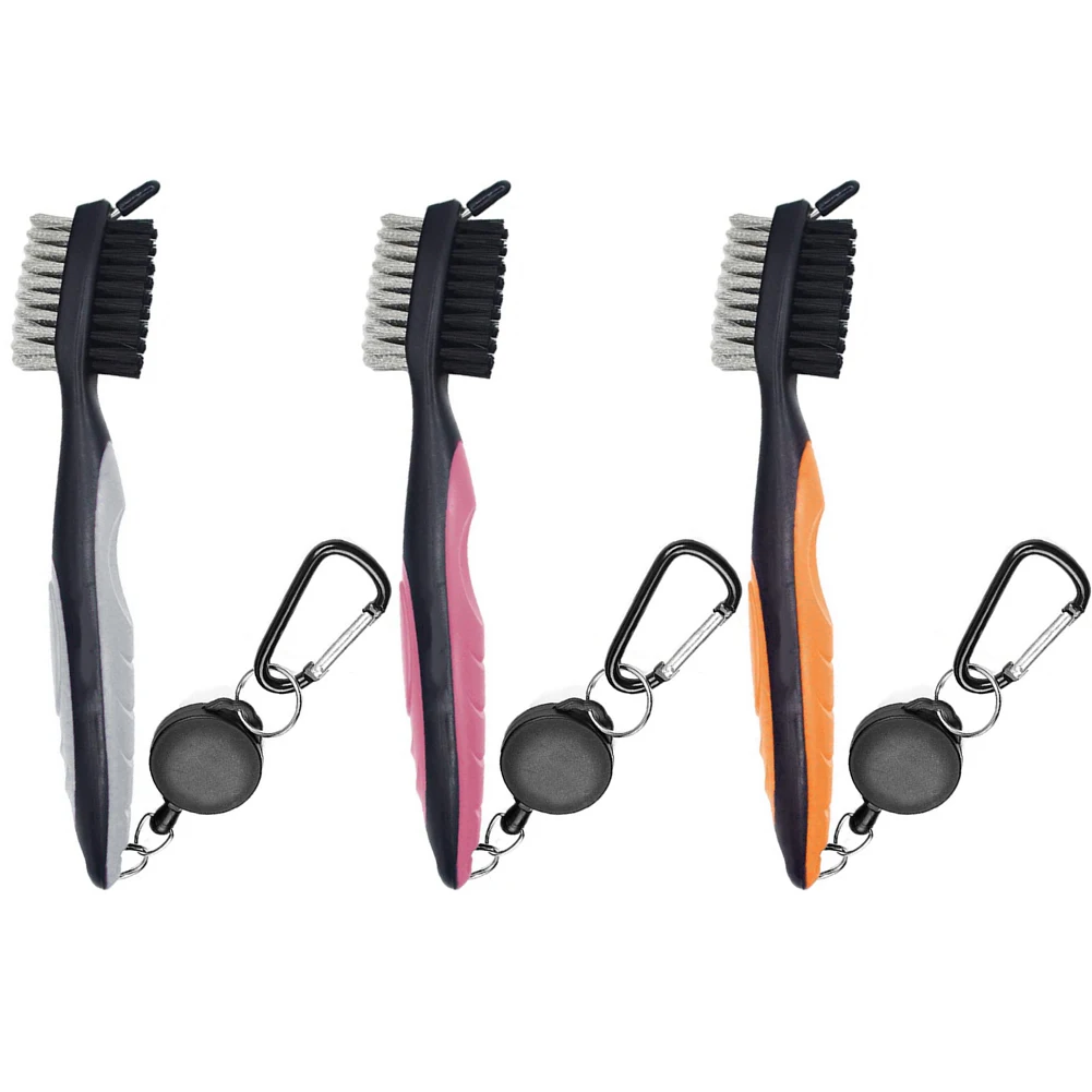 Щетка для клюшки и гольфа двухсторонняя щетка очистки пазов щетки уличных