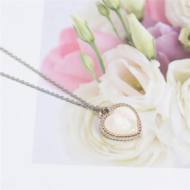 

Louleur CBB imitation shell with hanging pendant Acetic Acid Resin Charm Pendants For DIY Jewelry Making Accessories