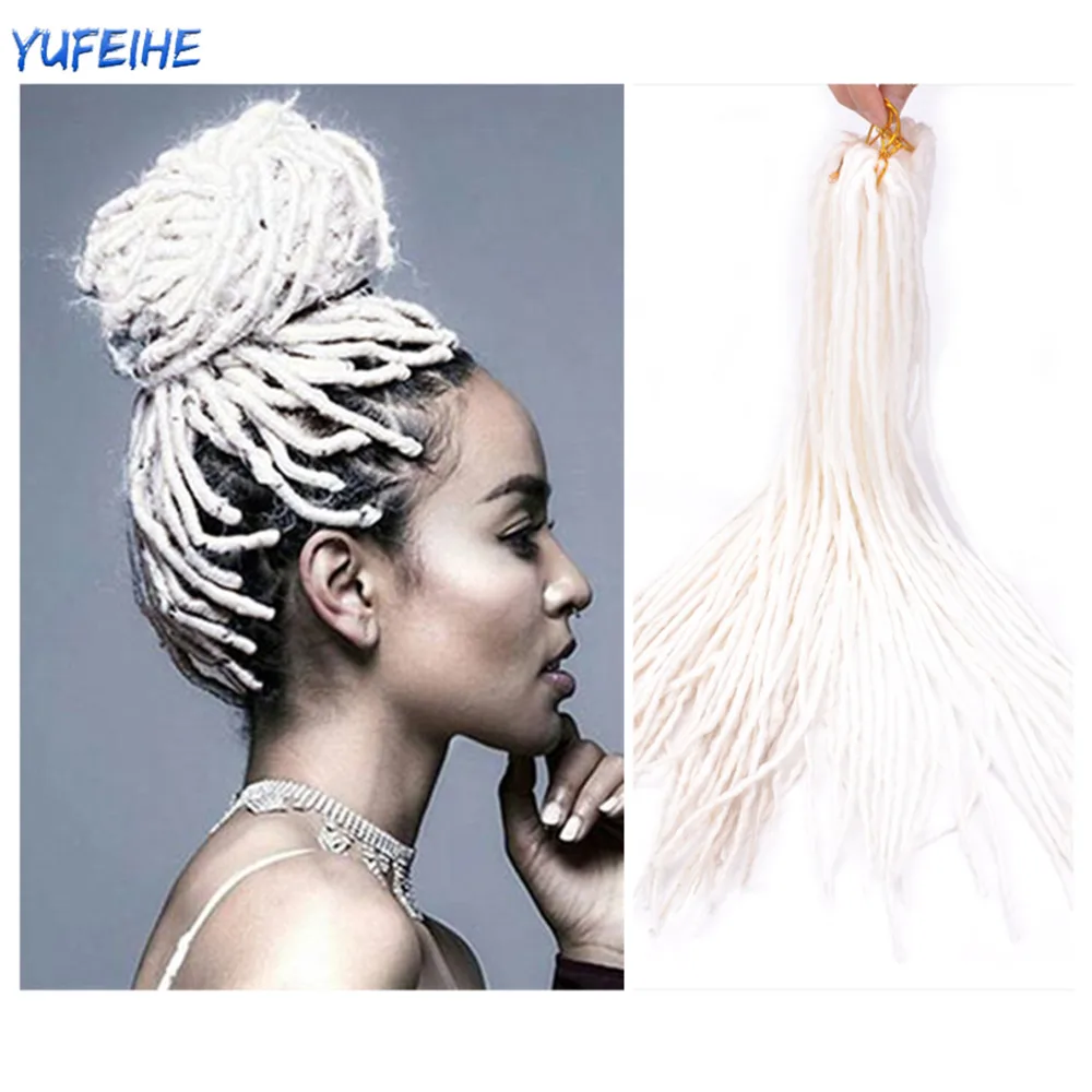 Длинные прямые дреды 22 дюйма 24 пряди удлинители волос синтетические вязаные