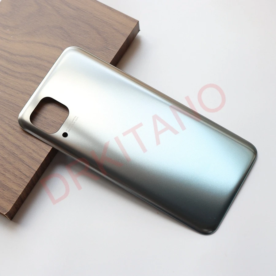Крышка батарейного отсека для Huawei P40 Lite задняя крышка корпуса с объективом камеры