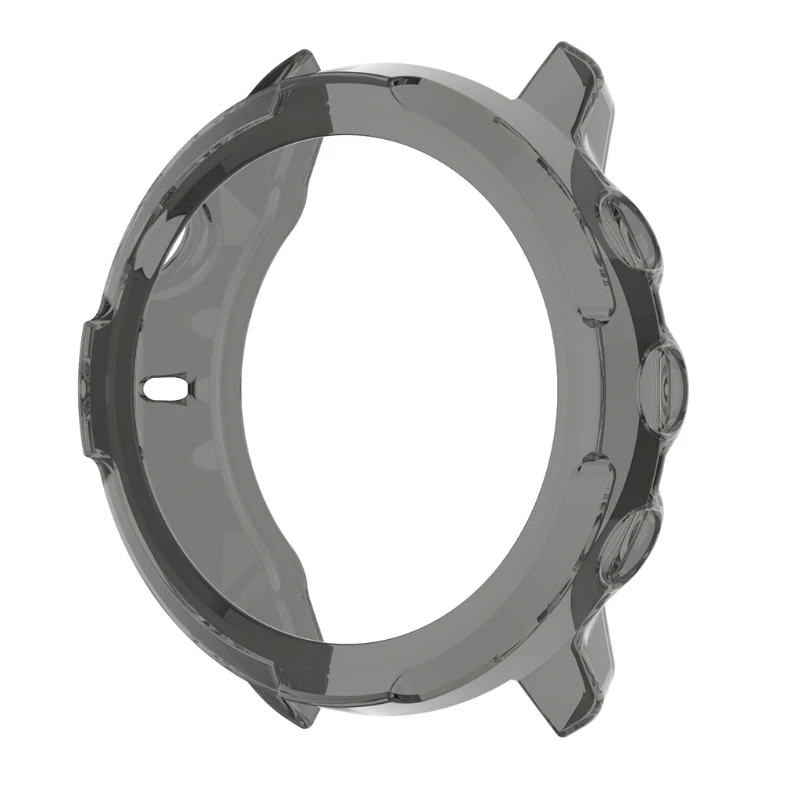 

Watch Accessories Ultra-Slim TPU Watch Case Skin Shell Soft Protective Cover for -Suunto 7 GPS Sports Smart Watch E65C