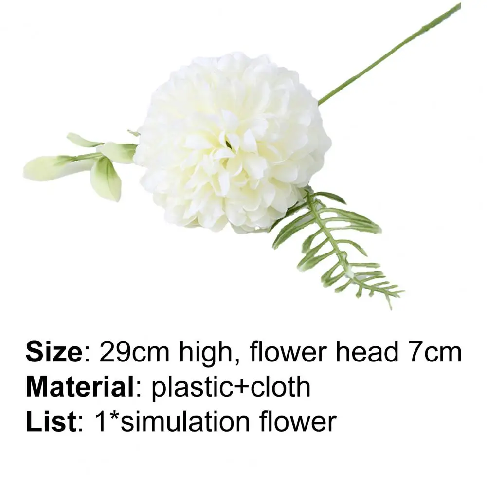 

Simulation Flower Eco-friendly Fadeless Plastic False Chrysanthemum Flower Bouquet for Home