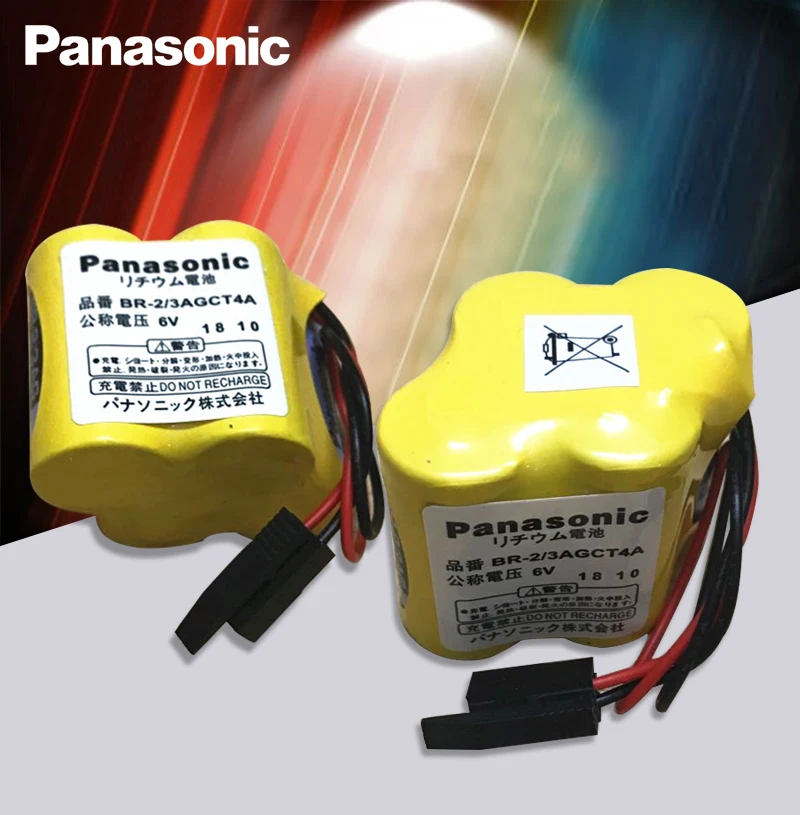 Panasonic оригинальный мобильный телефон 4 шт./лот BR-2/3AGCT4A 6v батарея PLC литий-ионные
