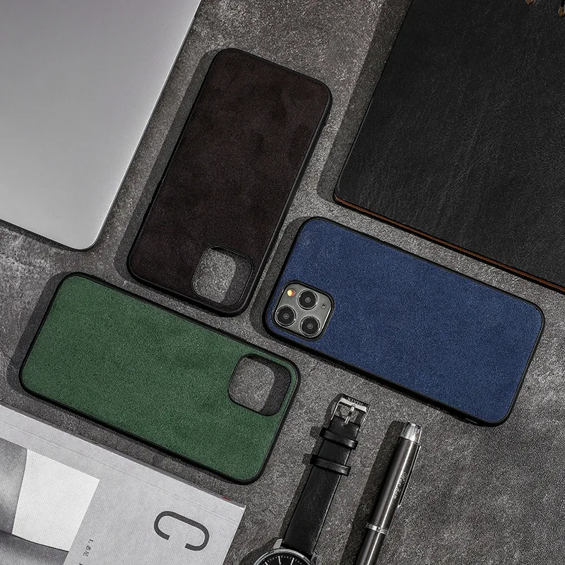 Для iPhone 11 Pro Max чехол из ткани для автомобиля кожаный бизнеса Роскошный 6 6S 7 8 Plus X XR