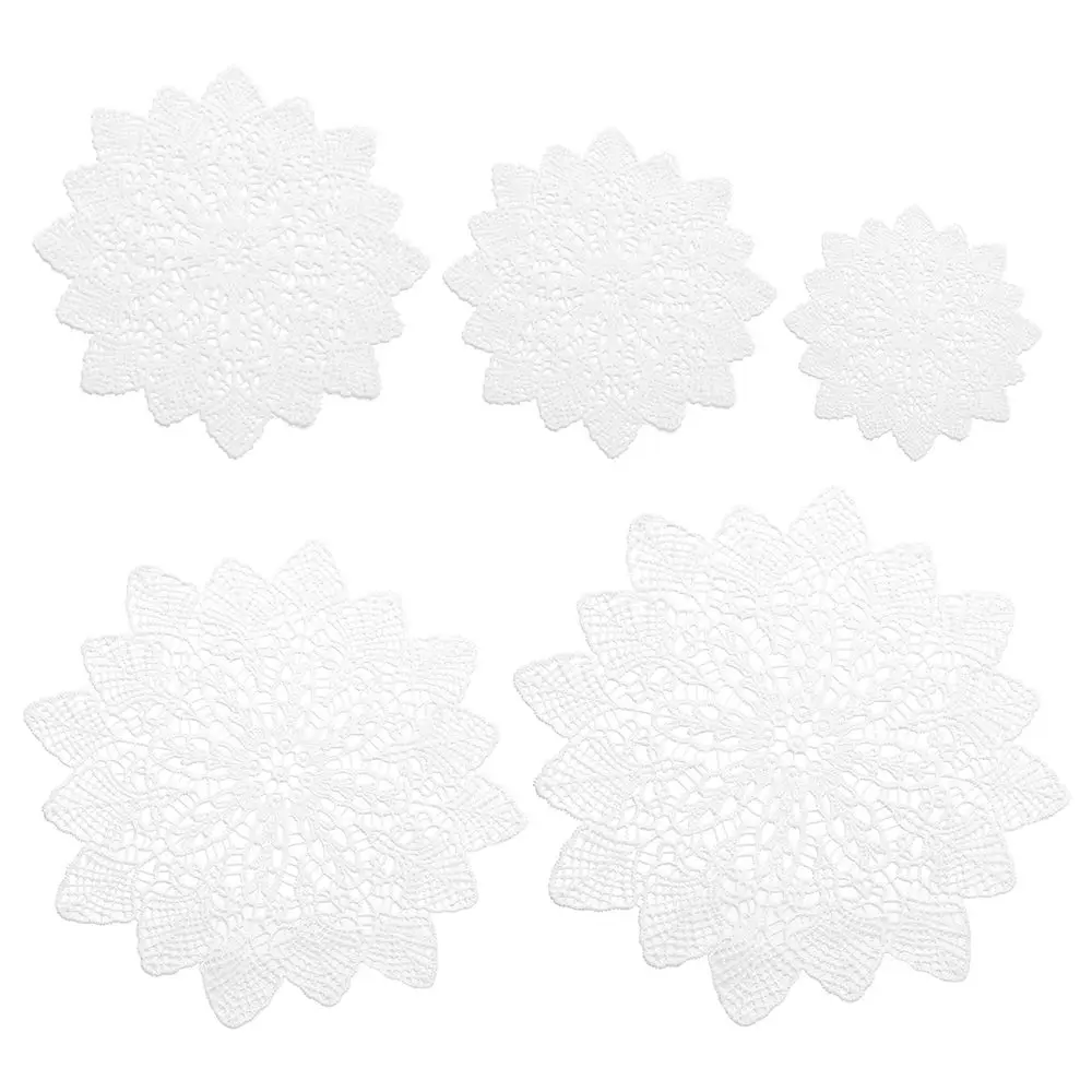 

Gift Tea Set Cushion Homestay Decoration Vase Decoration New Round Table Coaster Embroidered