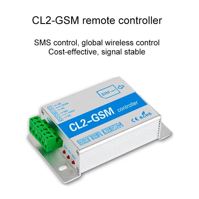GSM SMS Пульт дистанционного управления умный модуль переключателя CL2-GSM 2-полосный
