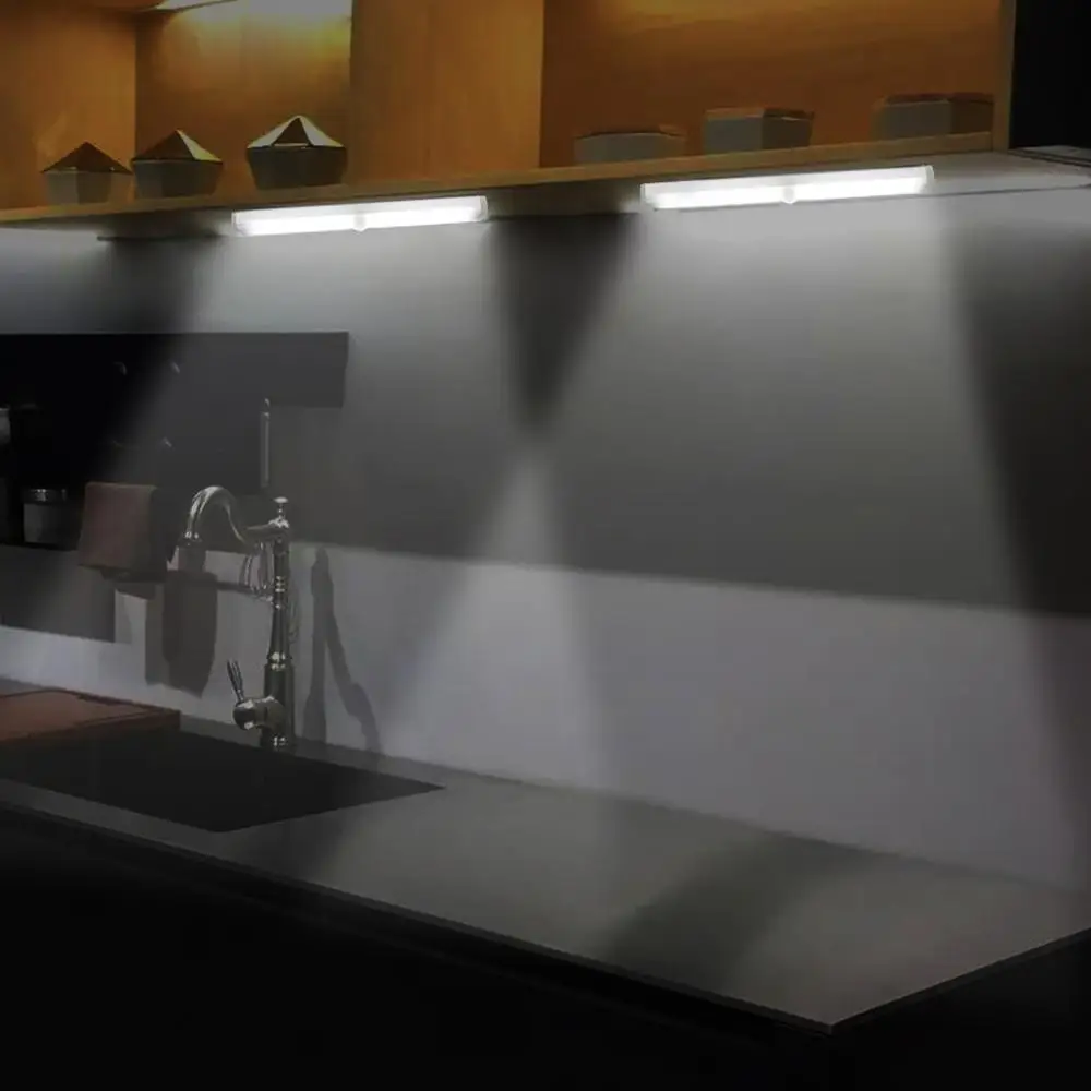 Беспроводной светодиодный светильник для шкафа с датчиком движения PIR настенный