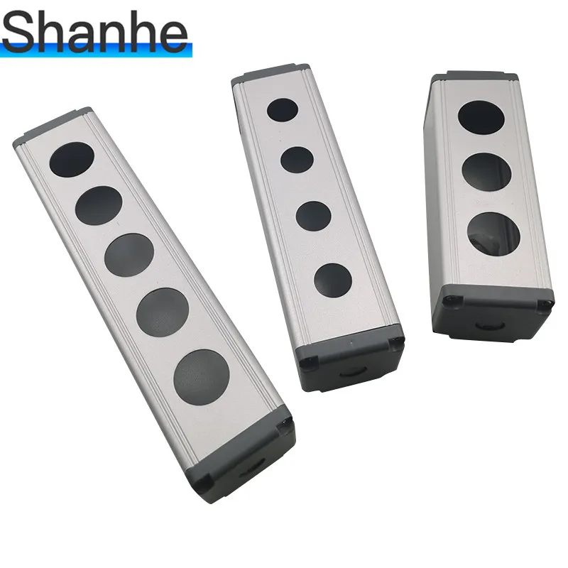 Водонепроницаемый кнопочный переключатель из алюминиевого сплава коробка с