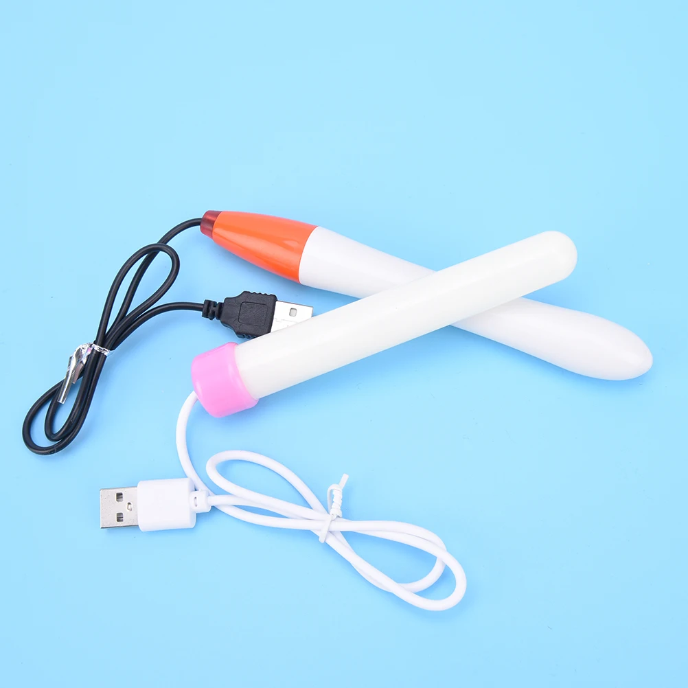 46 Degrees Celsius Thermostat USB Heating Rod For Male Masturbator Cup Sex Toys Men Heated Bar Stick Pussy Vagina Warmer | Красота и