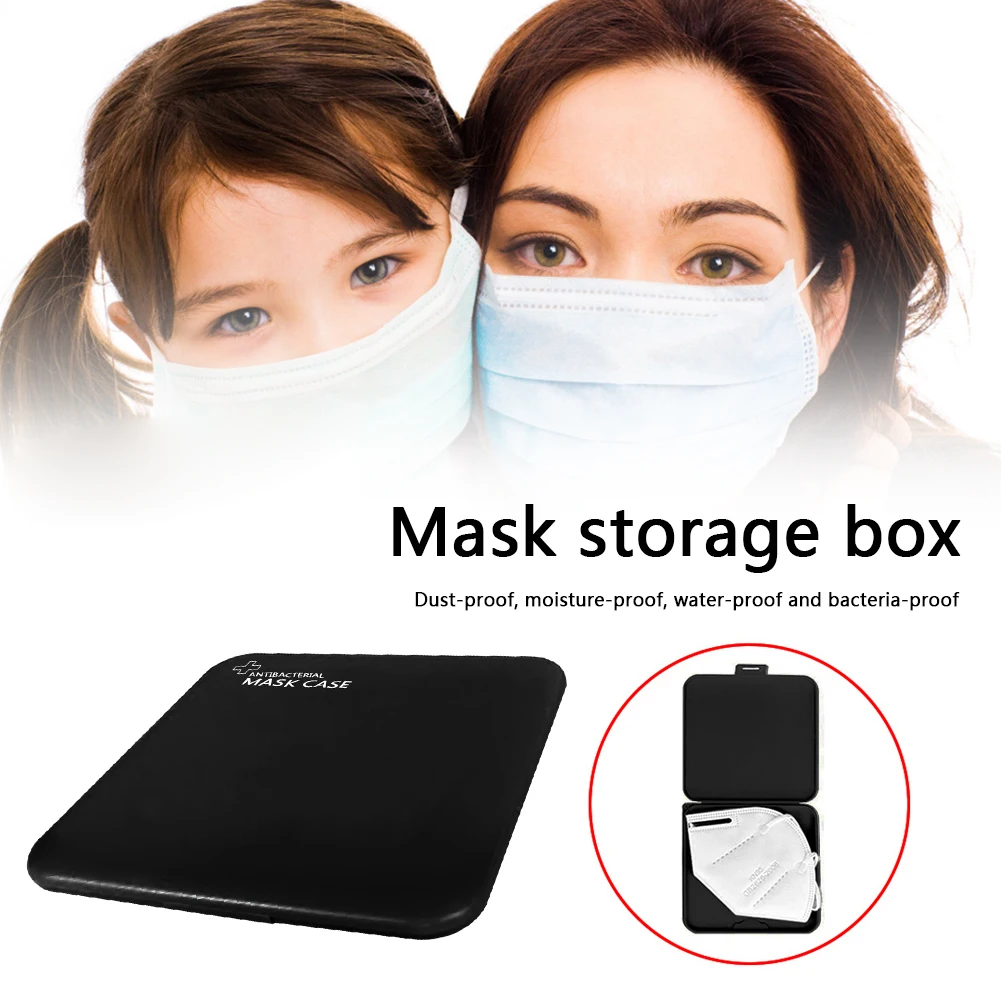 Контейнер для хранения масок переносная маска пропиленовый с ионами серебра