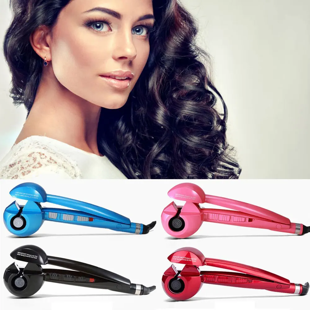 

Automatic Hair Curler Curling Iron Professional Rotating Ceramic Magic Hair Curlers Styling Tools
