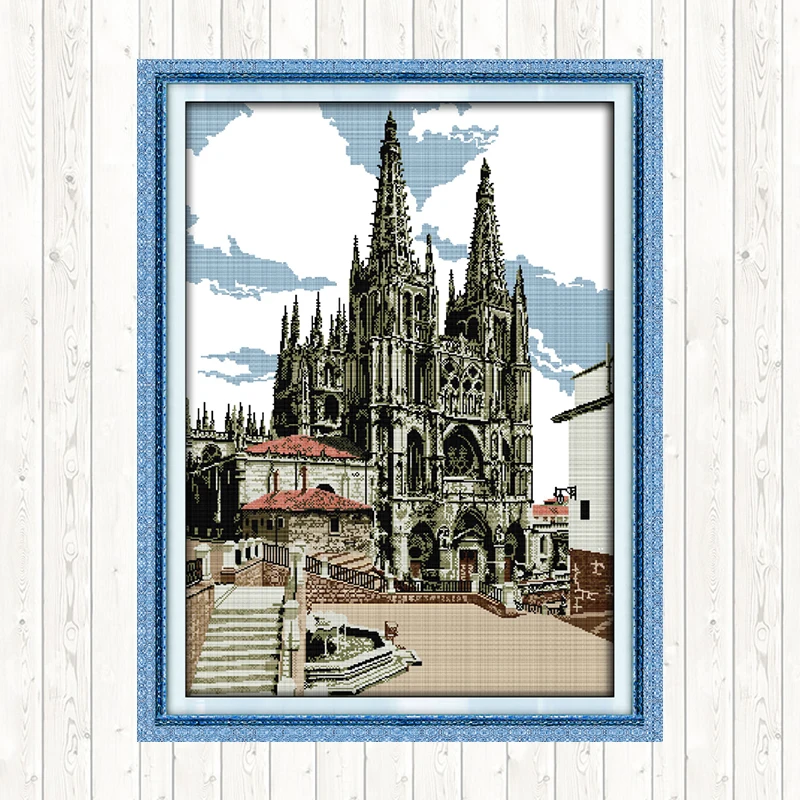 Набор для вышивки крестиком Млечный путь пейзаж наборы с несколькими картами 11ct