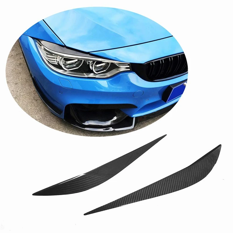 Передняя лампа веки Подходит для Bmw F80 M3 F82 F83 M4 F32 F33 F36 2014 2018 настоящая сухая