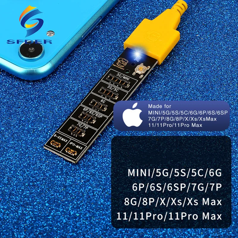 Игровая зарядная плата MECHANIC AD17 AP07 совместимая с IPhone 5-11promax и телефонами Android