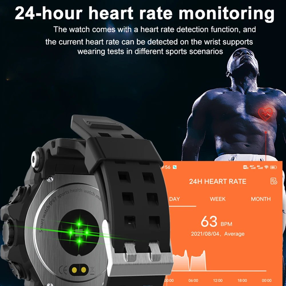 LC11 Smart Sport Watch Men Fitness Tracker Women Waterproof Heart Rate Monitor Blood Oxygen Smartwatch for IOS | Электроника