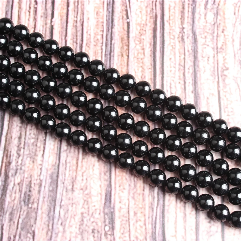 

Obsidian Natural stone beads round beads for jewelry making Diy necklace bracelet 4/6/8/10/12 MM