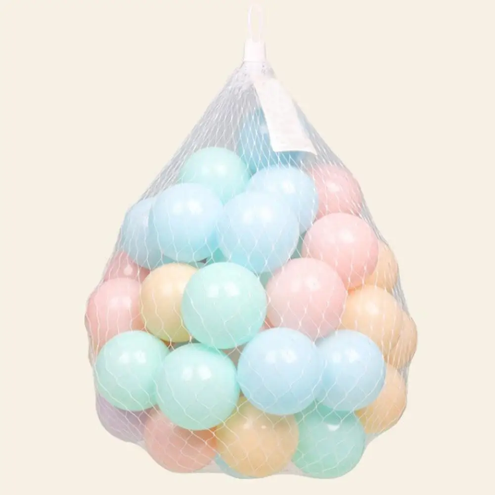 

30 Pcs Color Random Ocean Ball Wave Ball 6.5cm Color Baby PE Toy Non-Toxic Ball Marine Ball Baby Ball Child Thickening Carto