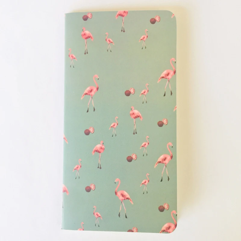 1pcs Flamingo 1 шт./лот Kawai мультфильм карманный блокнот ежедневный ежемесячник еженедельник записная книжка-органайзер школьные принадлежности канцелярские принадлежности подарок - Цвет: 1pcs Flamingo