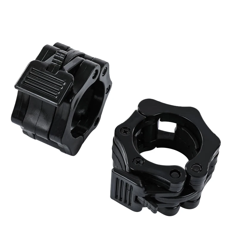 1 пара 25 мм 50 Spinlock штангой ошейники воротник замок Dumbell зажимы зажим Вес подъема