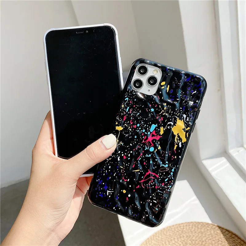

Luxury Wrinkled Folds Texture Phone Case For iPhone 12 Mini Pro MAX Silicone Cover For iPhone 11 Pro MAX XS MAX XR X 8 7 Plus