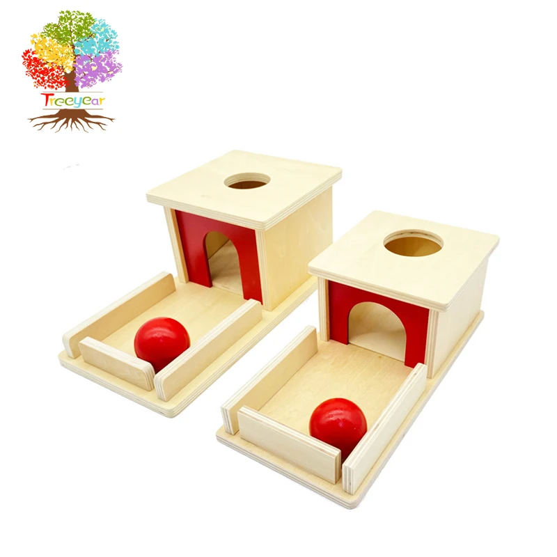 Treeyear montessori sensorial brinquedos objeto caixa de permanência com bandeja habilidades de vida brinquedos mão brinquedo educacional Treeyear montessori sensorial brinquedos objeto caixa de permanência com bandeja habilidades de vida brinquedos mão brinquedo educacional