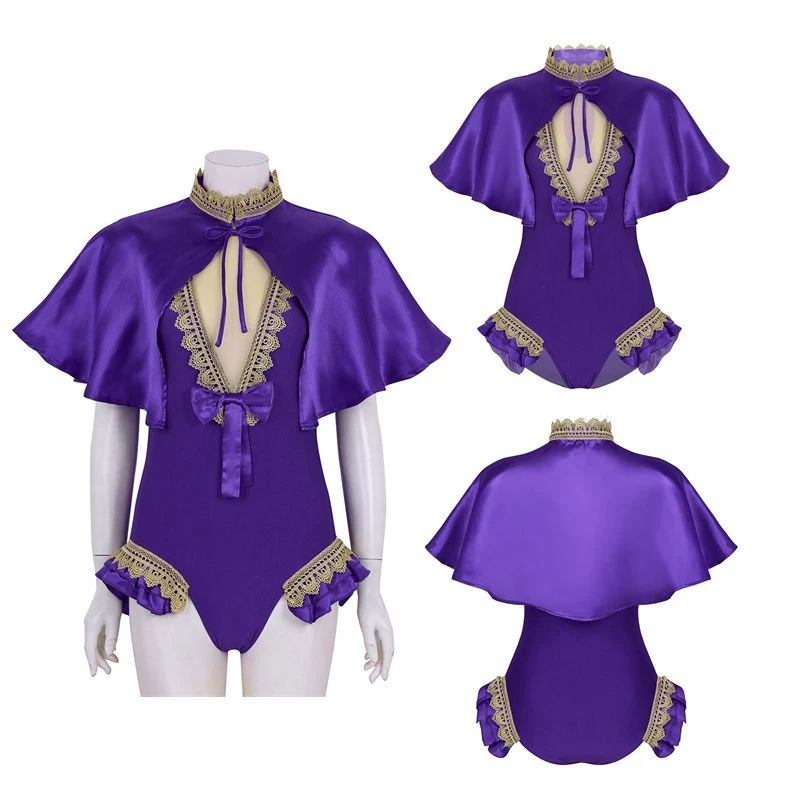 Женские костюмы для косплея одежда ролевых игр на Хэллоуин блестящий женский топ