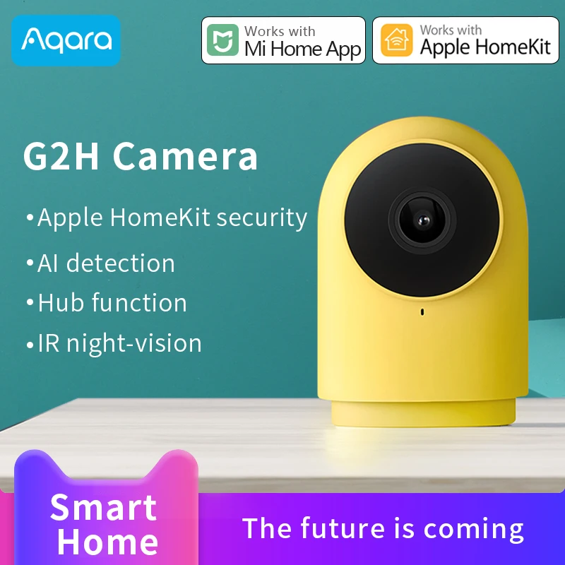 Умная IP камера Aqara G2H 1080P веб ZigBee3.0 поддержка Apple HomeKit приложение mi home ии Функция