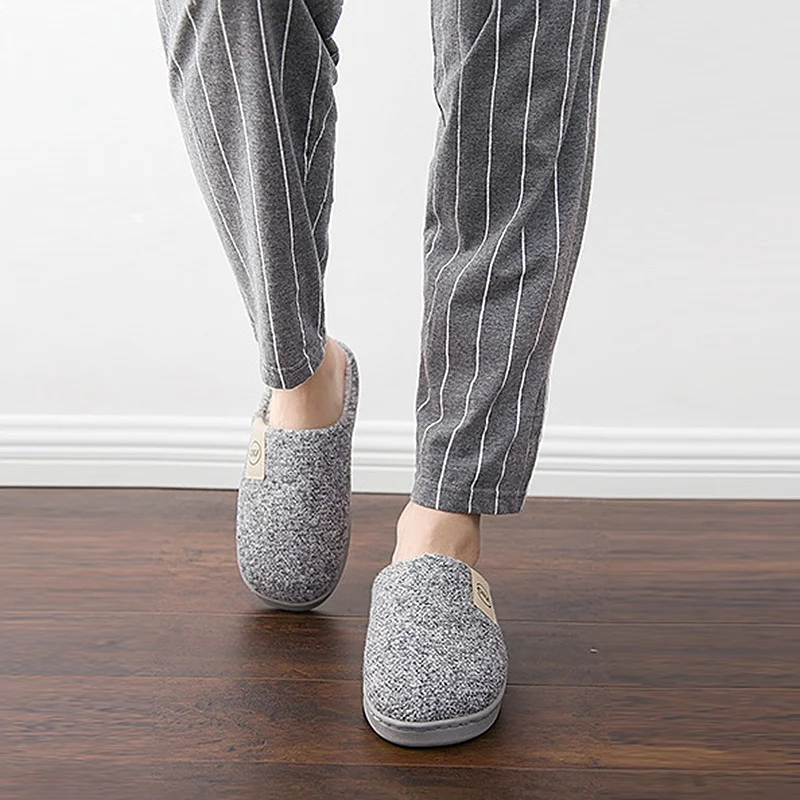 Новые Домашние тапочки для зимы пара тапочек Теплая обувь Мягкие плюшевые