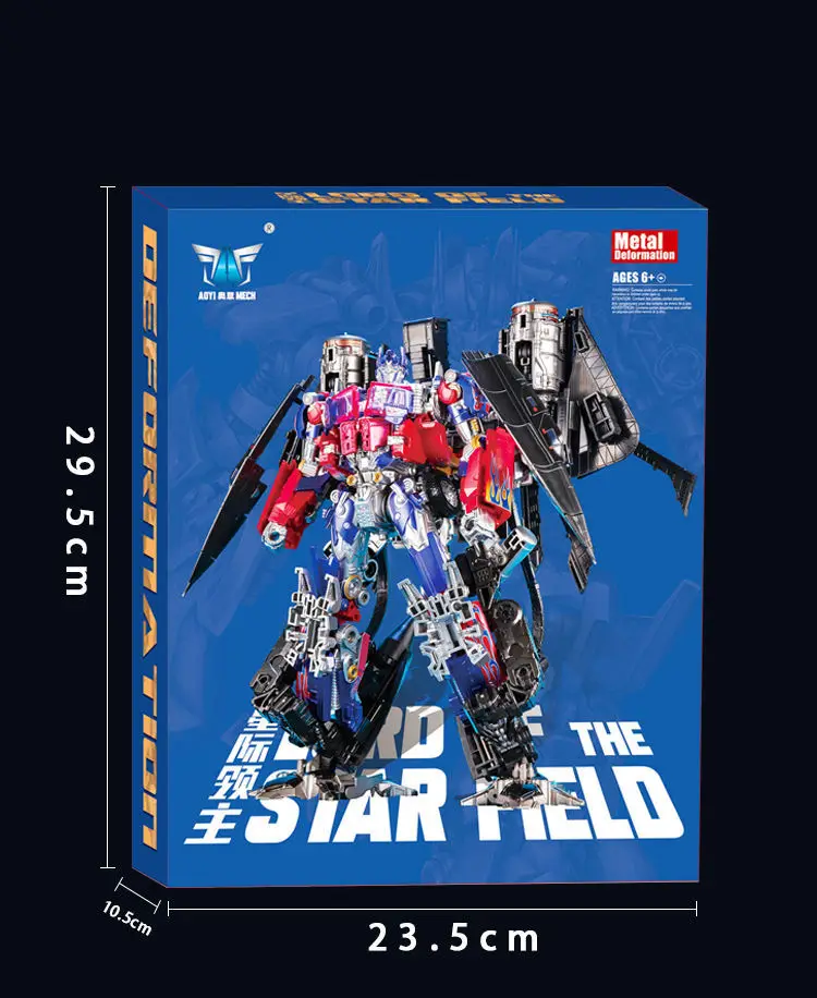 

WITH BOX AOYI LS14 Transformation Optimus OP Prime Commander Skyfire Action Figure Model KO Deformation Car Robot Toys For Boys