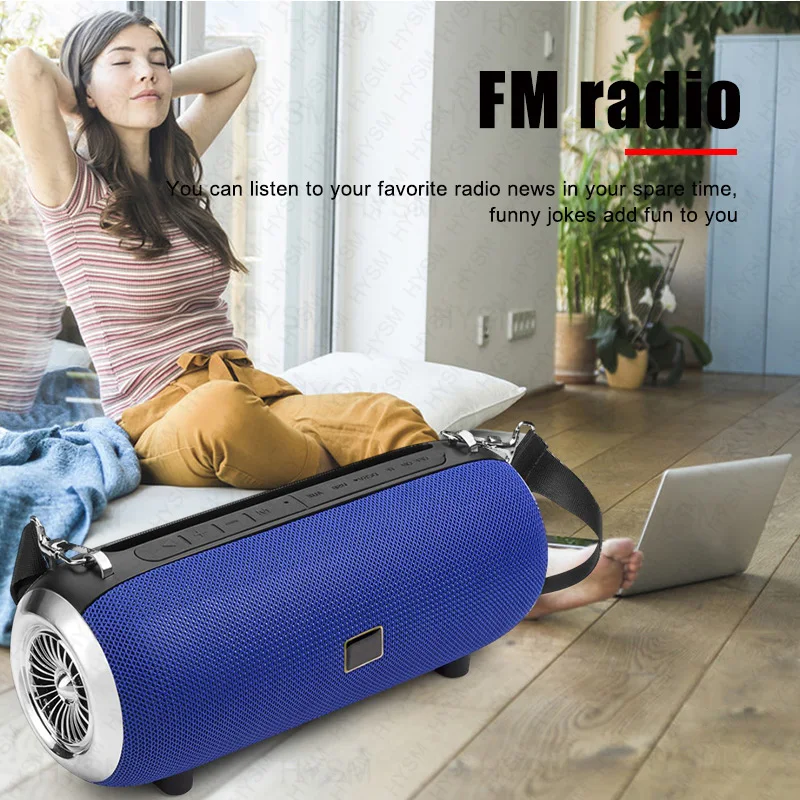 Мощная Беспроводная Bluetooth-Колонка портативная уличная Колонка Boom Box BT