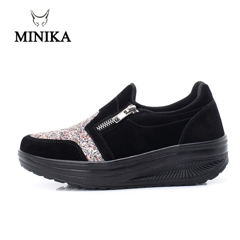 MINIKA/Женская Тонизирующая обувь сезон зима-весна для похудения Прогулочные