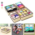 Внутренний органайзер для хранения галстуков Носки Шорты бюстгальтер органайзер для хранения Коробки нижнее белье делитель выдвижной ящик-Органайзер