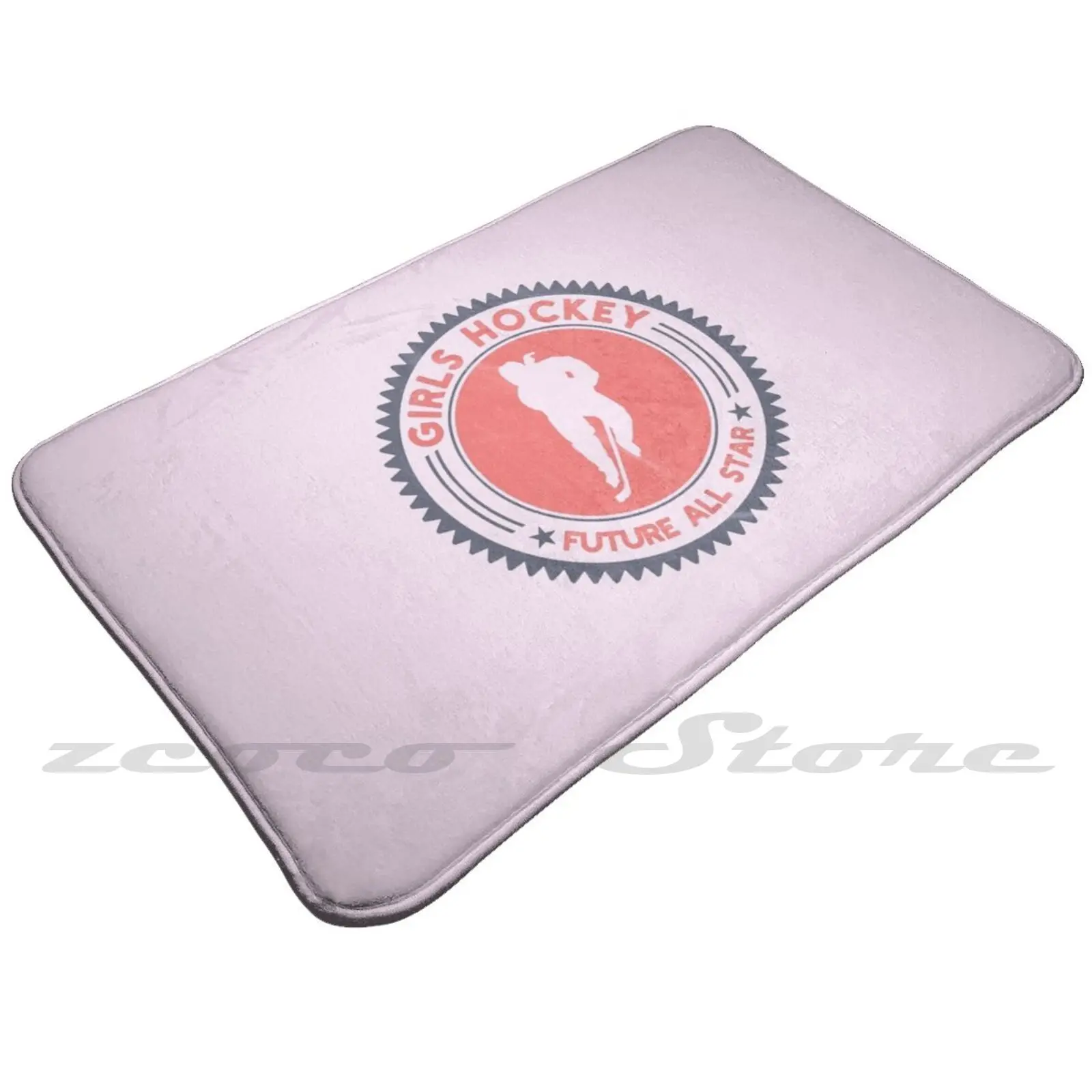 Мягкий коврик для хоккея девочек-будущего дверной проем нескользящий с