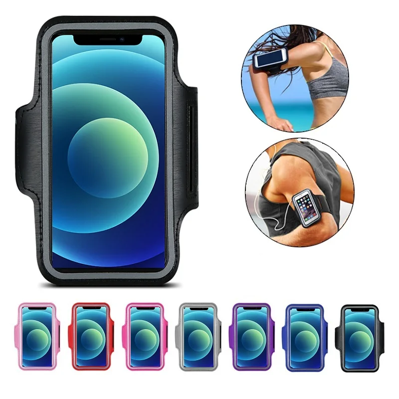 Arm band Case for Running Phone Holder Bracelet for iPhone 12 Mini 11 Pro XS Max XR X 8 7 6 Plus 5s 5 SE 2020 Arm band Case