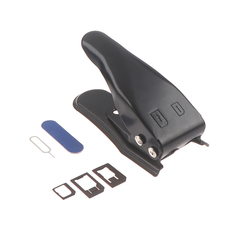 

New Multi-function Dual 2 in 1 Nano Micro SIM Card Cutter For Smart Phone Accessory