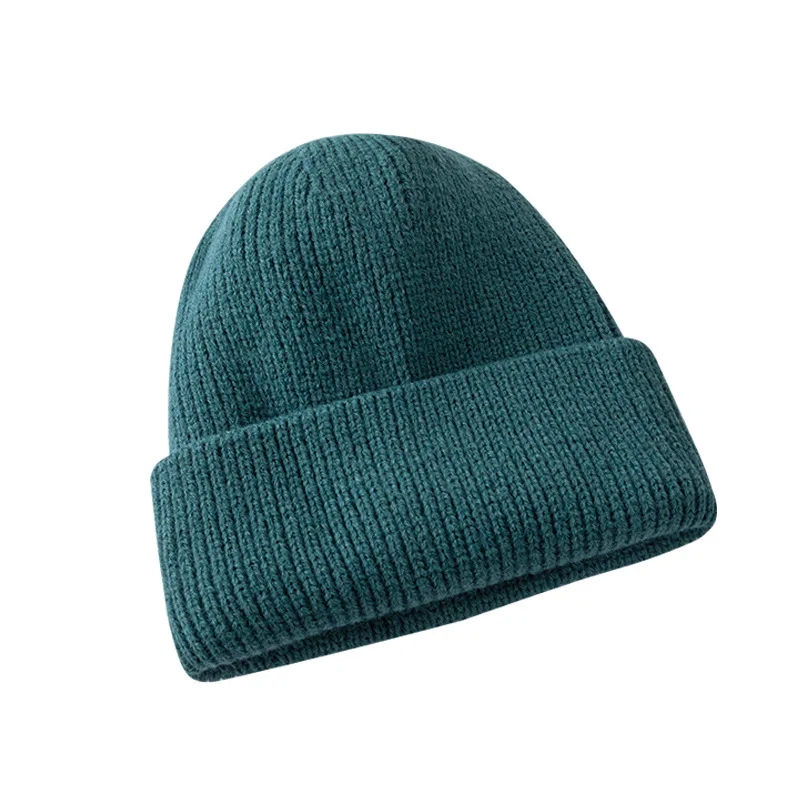 

Korean ins pure wool hat women's autumn winter thickened knitted hat sweet versatile month cap ear protection cold hat