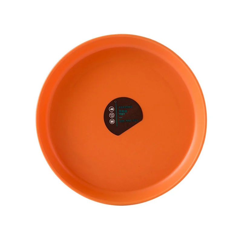 

Plastic Plate Cute Children Breakfast Dish 6 Inch Dessert Fruit Snack Plates Cutlery Bowl Tableware Table Garbage Storage Tray